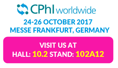 CPHI WORLDWIDE 2017, MESSE FRANKFURT, GERMANY